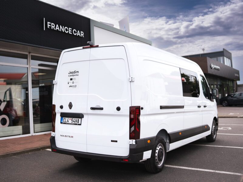 Renault Master Van E‑Tech zezadu